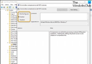 विंडोज़ में एनटीएफएस फ़ाइल संपीड़न को सक्षम या अक्षम कैसे करें  /10 