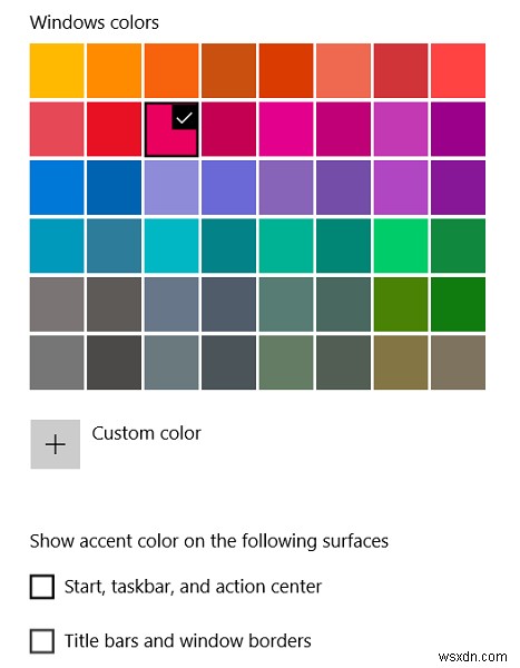 विंडोज 10 में टास्कबार का रंग नहीं बदल सकता 