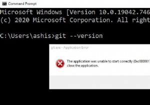 अनुप्रयोग सही ढंग से प्रारंभ करने में असमर्थ था (0xc0000017) 