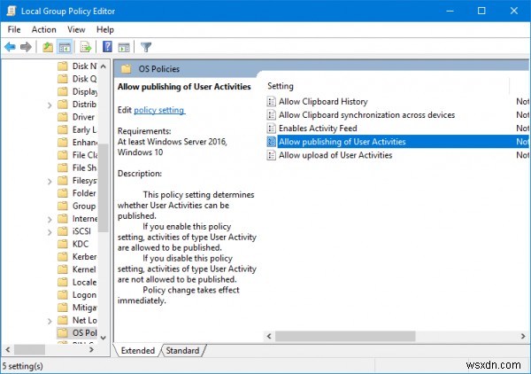 Windows 11/10 . में गतिविधि इतिहास को स्थायी रूप से अक्षम कैसे करें 