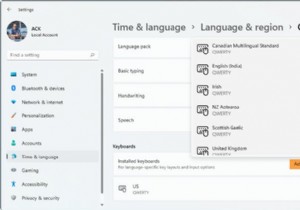 विंडोज 11/10 में कीबोर्ड लेआउट कैसे जोड़ें या निकालें 