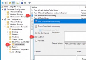 विंडोज 10 में नोटिफिकेशन मिररिंग को कैसे बंद करें 