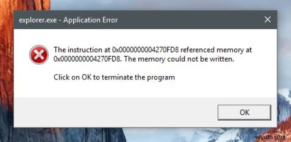 Windows 11/10 पर Explorer.exe अनुप्रयोग त्रुटि को ठीक करें 