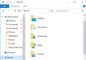विंडोज 11/10 में इस पीसी से यूजर फोल्डर कैसे निकालें 