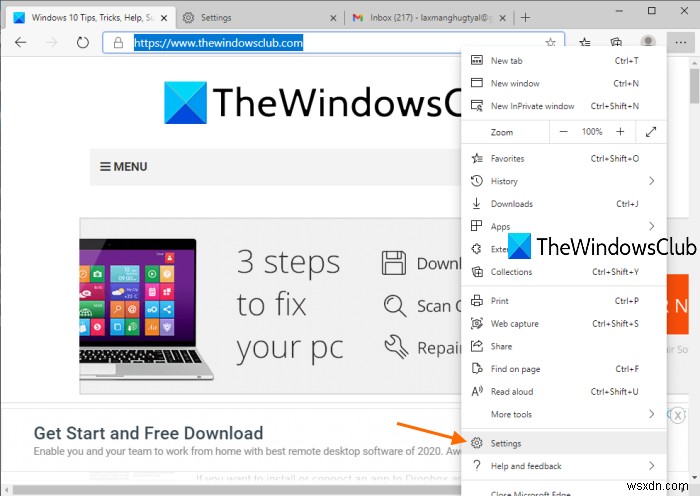 Microsoft Edge में नई URL कॉपी और पेस्ट सुविधा को कैसे निष्क्रिय करें 