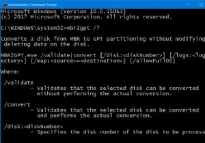 MBR2GPT Windows 10 पर बैकअप/पुनर्स्थापित विशेषाधिकारों को सक्षम करने में विफल रहा 