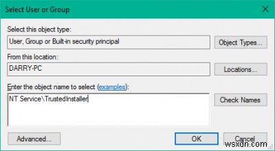Windows 11/10 में TrustedInstaller को स्वामी के रूप में पुनर्स्थापित करें और इसकी अनुमतियों को डिफ़ॉल्ट रूप से पुनर्स्थापित करें 
