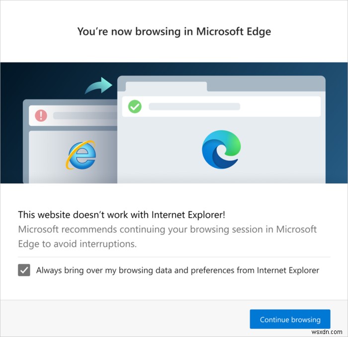 Microsoft Edge पर पुनर्निर्देशन को कॉन्फ़िगर करने के लिए समूह नीतियां 