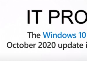 विंडोज 10 में आईटी पेशेवरों के लिए नया क्या है, संस्करण 20H2 