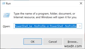 Windows PowerShell त्रुटि के साथ चमकने के बाद क्रैश हो जाता है PowerShell_ise ने काम करना बंद कर दिया है 