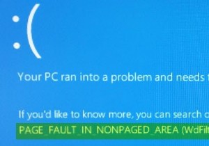 गैर-पृष्ठांकित क्षेत्र में पृष्ठ दोष (WdFilter.sys) विंडोज 10 में ब्लू स्क्रीन त्रुटि 