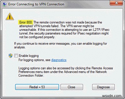 विंडोज 11/10 पर वीपीएन त्रुटि 800 को कैसे ठीक करें 