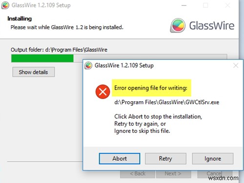 Windows 11/10 . पर लिखने के लिए फ़ाइल खोलने में त्रुटि ठीक करें 