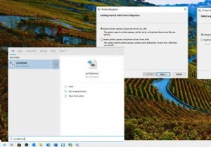 विंडोज 10 में प्रिंटर माइग्रेशन टूल का उपयोग करके प्रिंटर ड्राइवर्स और क्यू का बैकअप कैसे लें 