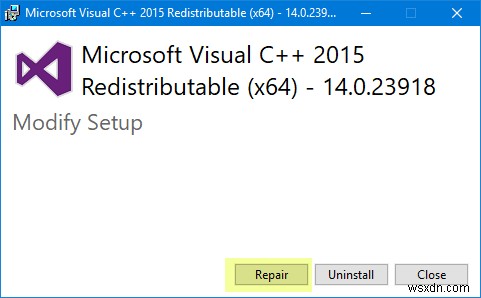 फिक्स api-ms-win-crt-runtime-l1-1-0.dll या api-ms-win-crt-heap-l1-1-0.dll में त्रुटि नहीं है 