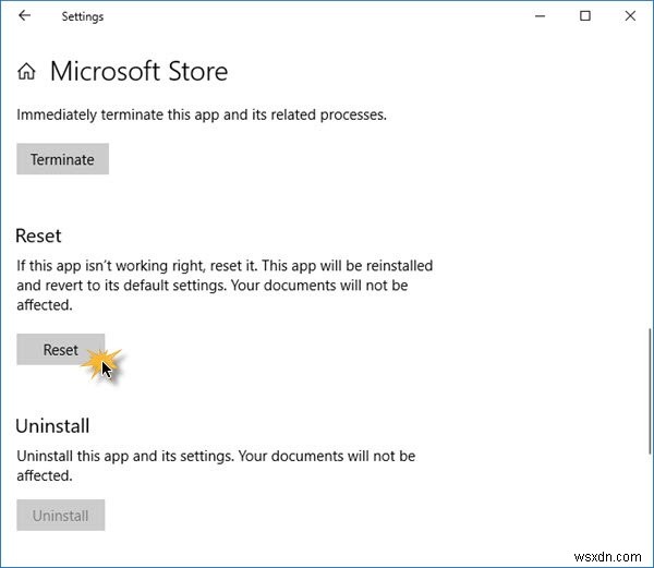 Windows 10 पर Microsoft Store त्रुटि 0x8004e108 ठीक करें 