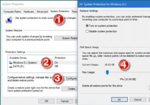 विंडोज 11/10 में सिस्टम रिस्टोर स्पेस को कैसे कॉन्फ़िगर करें और सिस्टम रिस्टोर इंटरवल सेट करें 