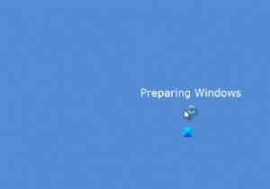 विंडोज 11/10 विंडोज स्क्रीन तैयार करने पर अटक गया 