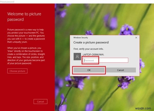 विंडोज 10 में पिक्चर पासवर्ड कैसे सेट करें 