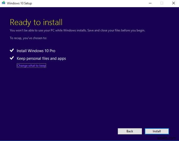स्थापित करने के लिए तैयार पर अटके हुए Windows 11/10 को ठीक करें 