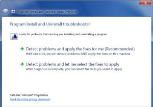 विंडोज 11/10 में प्रोग्राम इंस्टॉल या अनइंस्टॉल नहीं कर सकते? प्रोग्राम इंस्टॉल और अनइंस्टॉल ट्रबलशूटर का उपयोग करें 