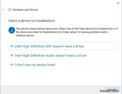 विंडोज 11/10 में कोई ऑडियो आउटपुट डिवाइस स्थापित त्रुटि नहीं है 