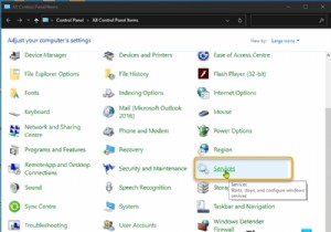 Windows 11/10 में Control Panel में Services.msc को कैसे निकालें या जोड़ें? 