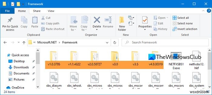विंडोज 10 पीसी पर स्थापित .NET फ्रेमवर्क संस्करण की जांच कैसे करें 