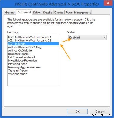 विंडोज 11/10 के लिए 802.11 एन मोड वायरलेस कनेक्शन कैसे सक्षम करें 