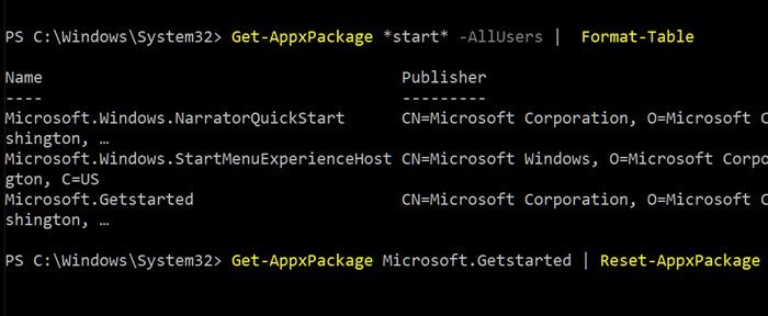 Windows 10 में PowerShell का उपयोग करके Microsoft Store ऐप्स को कैसे रीसेट करें 