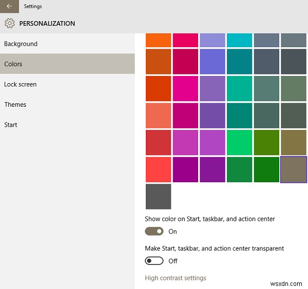 विंडोज 11/10 में टास्कबार के लिए कस्टम रंग कैसे जोड़ें 