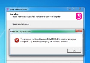 प्रोग्राम प्रारंभ नहीं हो सकता क्योंकि MSVCR100.dll, MSVCR71.dll या MSVCR120.dll आपके कंप्यूटर से गायब है 