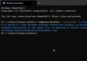 Windows 11/10 में PowerShell का उपयोग करके फ़ाइलों को ज़िप और अनज़िप कैसे करें 