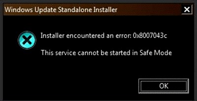 विंडोज अपडेट त्रुटि को कैसे ठीक करें 0x8007043c 