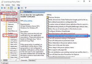 अक्षम करें:आपके पास ऐसे नए ऐप्स हैं जो इस प्रकार की फ़ाइल सूचना को Windows 10 में खोल सकते हैं 