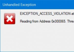 विंडोज 11/10 में हैंडल न किया गया अपवाद एक्सेस उल्लंघन त्रुटि 