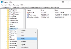 विंडोज 10 में टास्क मैनेजर को डिफॉल्ट में कैसे रीसेट करें 