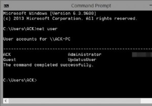 विंडोज 11/10 में प्रशासकों के लिए नेट यूजर कमांड का उपयोग कैसे करें 