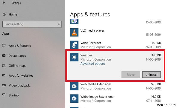 विंडोज 11/10 . में वेदर ऐप को कैसे अनइंस्टॉल करें 