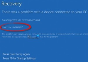 विंडोज 11/10 में त्रुटि 0xc00000e9 ठीक करें 