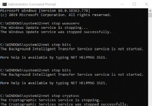 Windows अद्यतन त्रुटि कोड 8024A000 को ठीक करें 