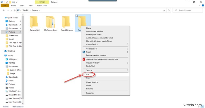 विंडोज 11/10 में फाइल्स और फोल्डर्स को कैसे मूव करें 