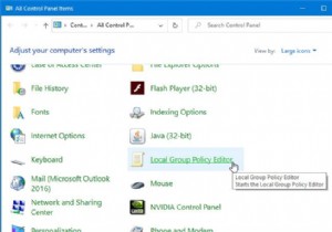 नियंत्रण कक्ष में स्थानीय समूह नीति संपादक कैसे जोड़ें 