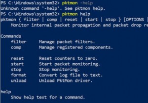 विंडोज 10 में नए नेटवर्क स्निफर टूल PktMon.exe का उपयोग कैसे करें 