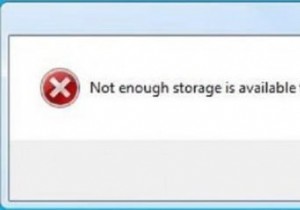 फिक्स विंडोज 11/10 में इस कमांड एरर को प्रोसेस करने के लिए पर्याप्त स्टोरेज उपलब्ध नहीं है 