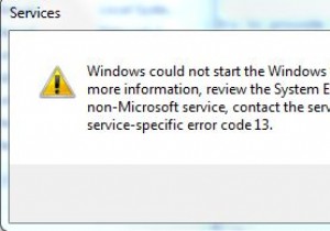 Windows स्थानीय कंप्यूटर पर Windows फ़ायरवॉल प्रारंभ नहीं कर सका 
