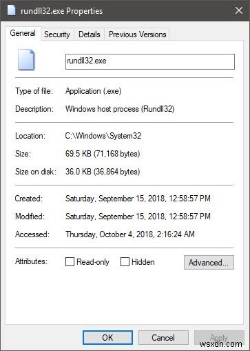 Rundll32.exe प्रक्रिया क्या है? क्या यह एक वायरस है? 
