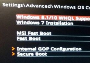 BIOS में Windows WHQL सेटिंग क्या है? 