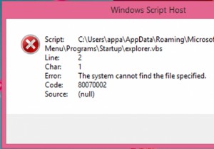 विंडोज 11/10 स्टार्टअप पर विंडोज स्क्रिप्ट होस्ट त्रुटि को ठीक करें 