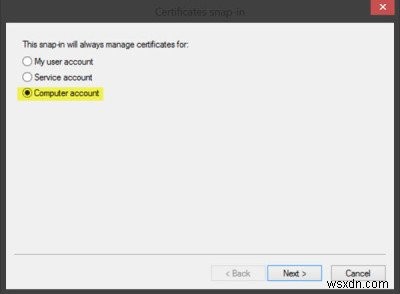 Windows 11/10 . में विश्वसनीय रूट प्रमाणपत्र कैसे प्रबंधित करें 